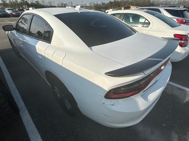 2C3CDXJG4KH706865 - 2019 DODGE CHARGER SXT WHITE photo 3