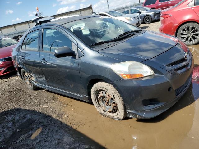 JTDBT923171014764 - 2007 TOYOTA YARIS CHARCOAL photo 4