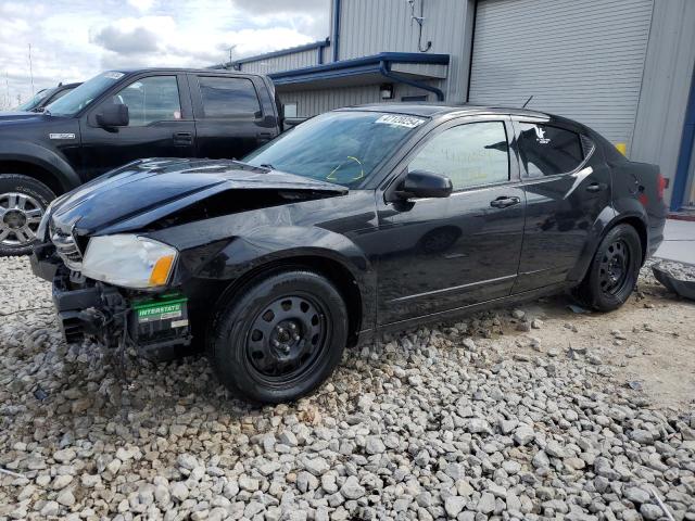 1C3CDZCB7DN606928 - 2013 DODGE AVENGER SXT BLACK photo 1