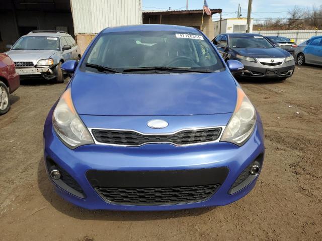 KNADN5A39D6247767 - 2013 KIA RIO EX BLUE photo 5