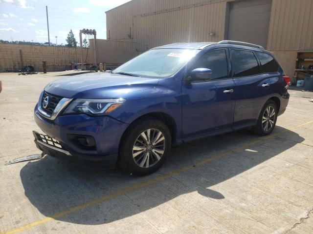 5N1DR2CN9LC595083 - 2020 NISSAN PATHFINDER SL BLUE photo 1