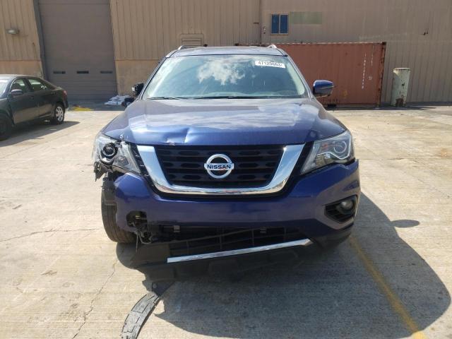 5N1DR2CN9LC595083 - 2020 NISSAN PATHFINDER SL BLUE photo 5