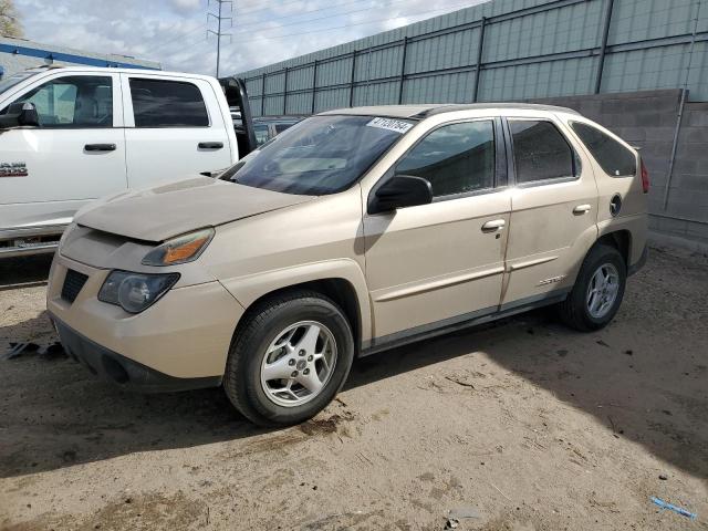 3G7DA03E23S605624 - 2003 PONTIAC AZTEK BEIGE photo 1