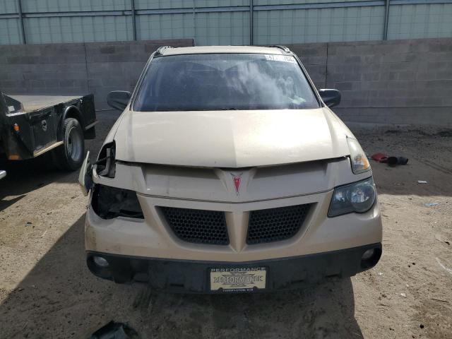 3G7DA03E23S605624 - 2003 PONTIAC AZTEK BEIGE photo 5