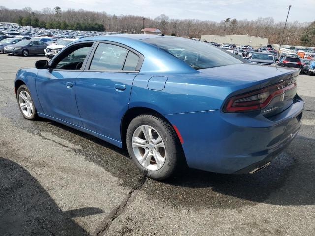 2C3CDXBG8NH197382 - 2022 DODGE CHARGER SXT BLUE photo 2