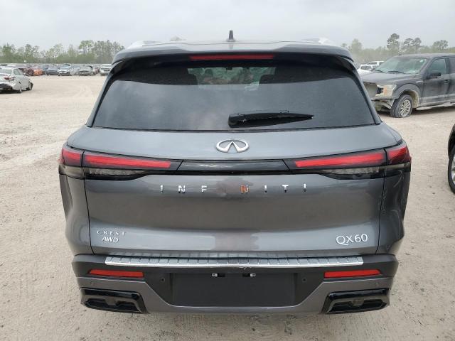 5N1DL1FS6RC330675 - 2024 INFINITI QX60 LUXE GRAY photo 6