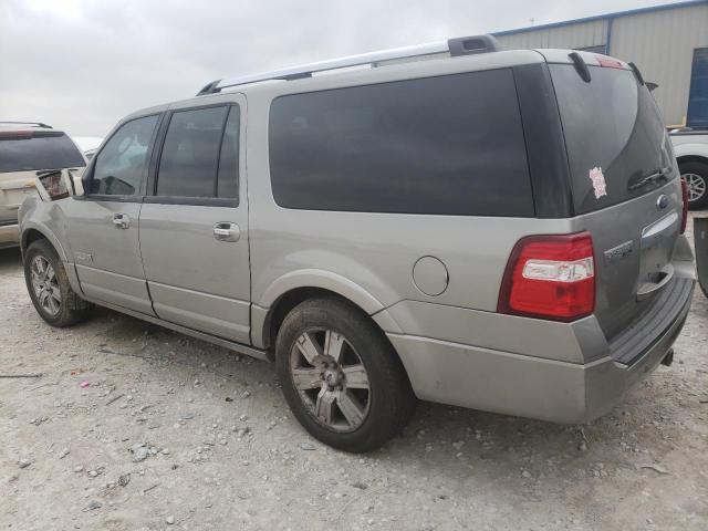 1FMFK20558LA85810 - 2008 FORD EXPEDITION EL LIMITED SILVER photo 2