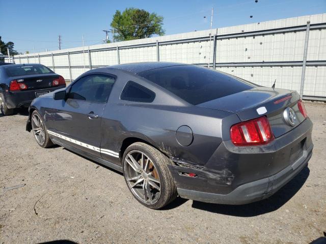 1ZVBP8AN2A5151808 - 2010 FORD MUSTANG GRAY photo 2