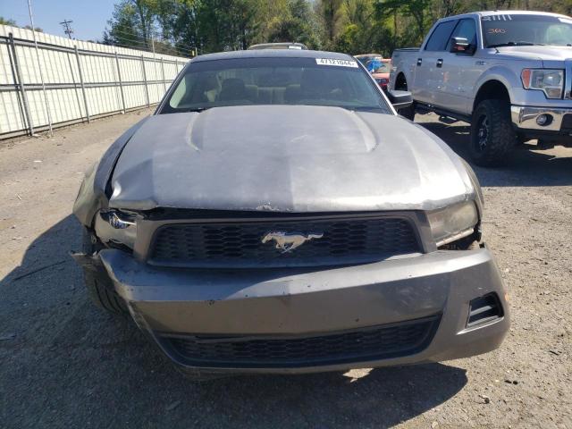 1ZVBP8AN2A5151808 - 2010 FORD MUSTANG GRAY photo 5