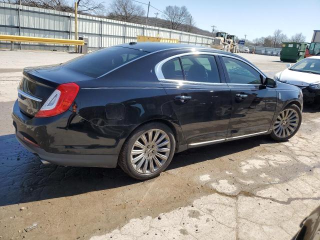 1LNHL9DK0GG601562 - 2016 LINCOLN MKS BLACK photo 3