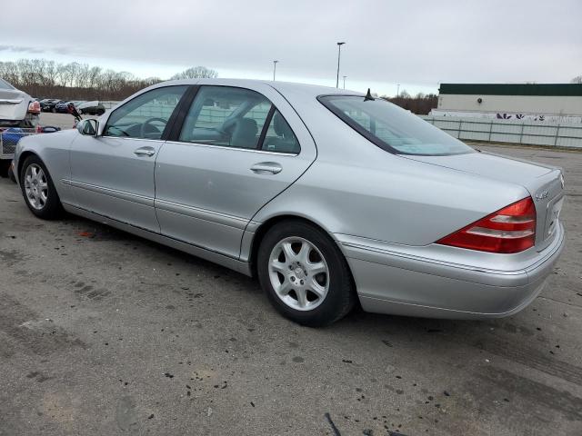 WDBNG70J2YA104108 - 2000 MERCEDES-BENZ S 430 SILVER photo 2