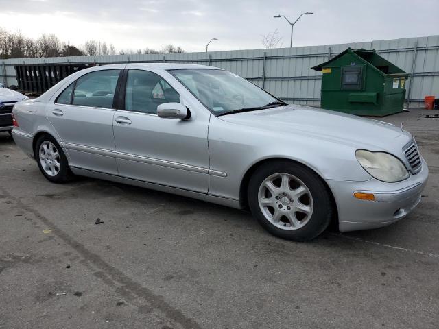 WDBNG70J2YA104108 - 2000 MERCEDES-BENZ S 430 SILVER photo 4