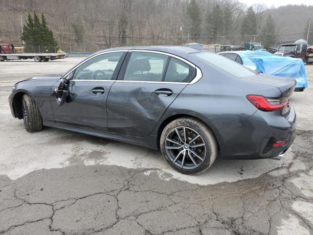 3MW5R7J03M8B51121 - 2021 BMW 330XI Графитовый фото 2