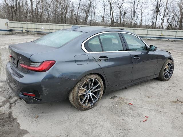 3MW5R7J03M8B51121 - 2021 BMW 330XI CHARCOAL photo 3