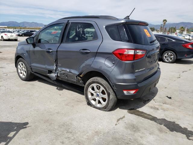 MAJ6S3GL3LC366243 - 2020 FORD ECOSPORT SE GRAY photo 2