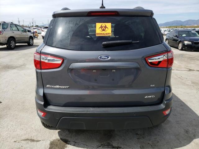 MAJ6S3GL3LC366243 - 2020 FORD ECOSPORT SE GRAY photo 6