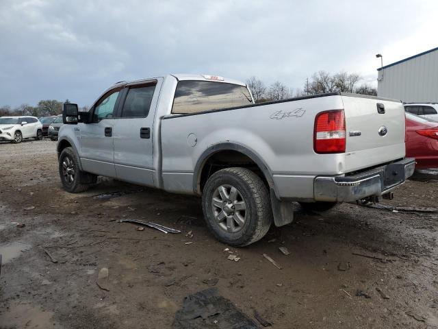 1FTPW14V68FC13553 - 2008 FORD F150 SUPERCREW SILVER photo 2