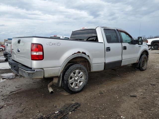 1FTPW14V68FC13553 - 2008 FORD F150 SUPERCREW SILVER photo 3