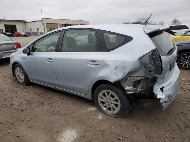 JTDZN3EU4D3211826 - 2013 TOYOTA PRIUS V BLUE photo 2