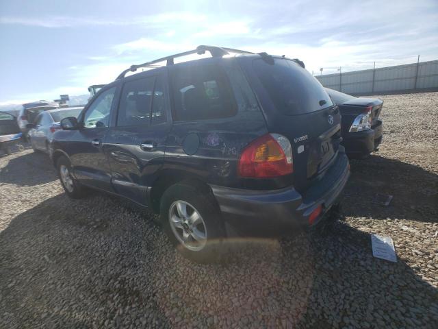 KM8SC73E14U641216 - 2004 HYUNDAI SANTA FE GLS BLUE photo 2