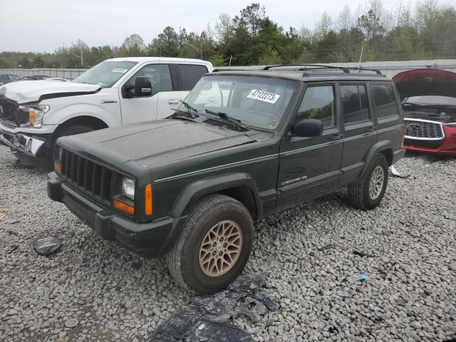 1J4FT78S9WL177728 - 1998 JEEP CHEROKEE LIMITED GREEN photo 1