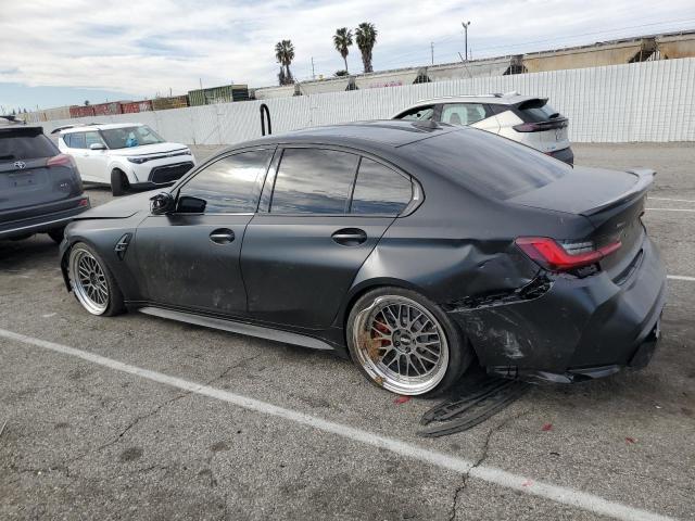 WBS43AY04RFT37132 - 2024 BMW M3 COMPETITION შავი ფოტო 2