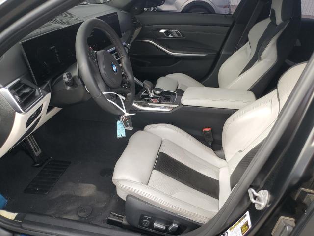 WBS43AY04RFT37132 - 2024 BMW M3 COMPETITION შავი ფოტო 7