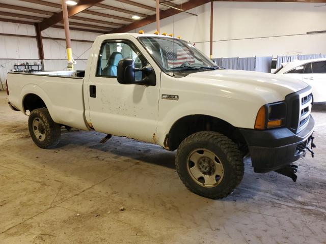 1FTWF31586EC56452 - 2006 FORD F350 SRW SUPER DUTY WHITE photo 4