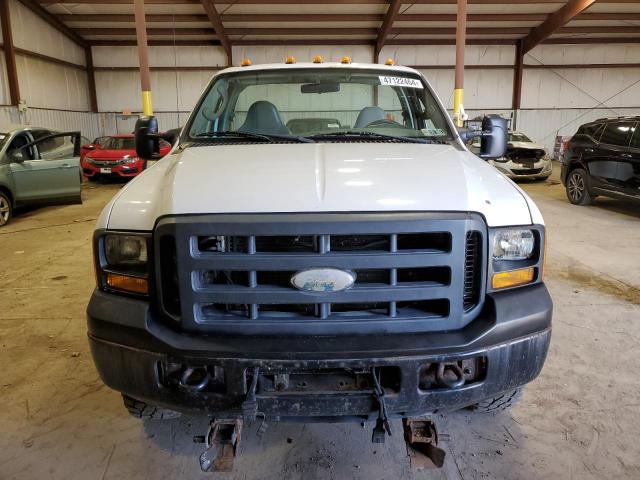 1FTWF31586EC56452 - 2006 FORD F350 SRW SUPER DUTY WHITE photo 5