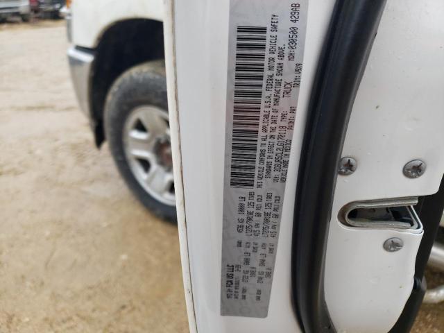 3C6UR5CL2LG170118 - 2020 RAM 2500 TRADESMAN თეთრი ფოტო 12