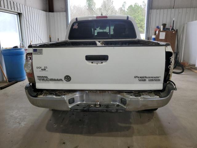 5TFJU4GN7DX030451 - 2013 TOYOTA TACOMA DOUBLE CAB PRERUNNER WHITE photo 6
