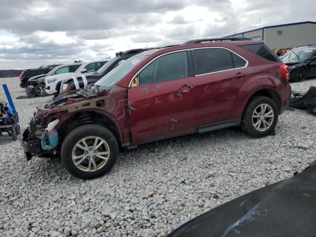 2GNFLFEKXG6319414 - 2016 CHEVROLET EQUINOX LT BURGUNDY photo 1