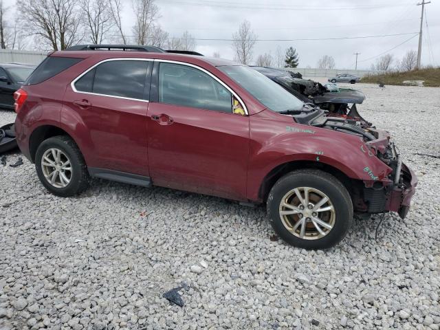 2GNFLFEKXG6319414 - 2016 CHEVROLET EQUINOX LT BURGUNDY photo 4