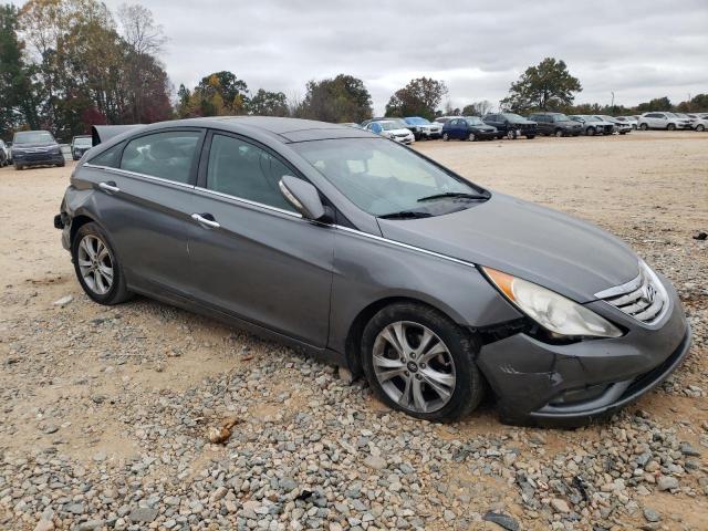 5NPEC4AC1DH619311 - 2013 HYUNDAI SONATA SE GRAY photo 4