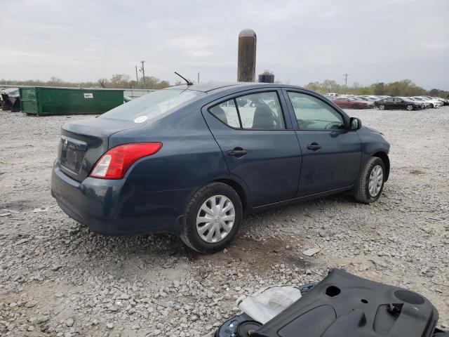 3N1CN7AP6FL836445 - 2015 NISSAN VERSA S BLUE photo 3