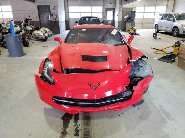 1G1YG2D77G5109580 - 2016 CHEVROLET CORVETTE STINGRAY Z51 1LT RED photo 5