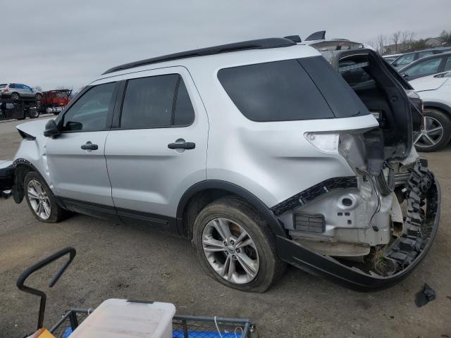 1FM5K8AR0JGB12667 - 2018 FORD EXPLORER POLICE INTERCEPTOR ვერცხლისფერი ფოტო 2