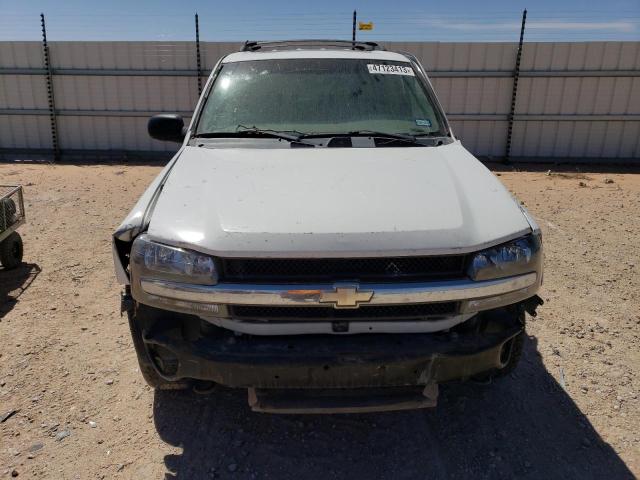 1GNDT13S552277791 - 2005 CHEVROLET TRAILBLAZE LS WHITE photo 5