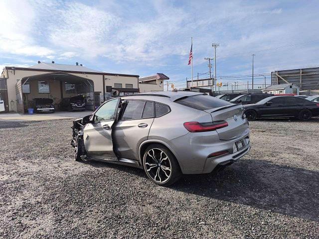 5YMUJ0C04LLA99557 - 2020 BMW X4 M COMPETITION GRAY photo 4
