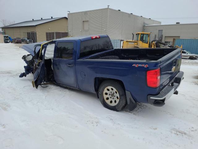 3GCUKPECXEG370639 - 2014 CHEVROLET SILVERADO K1500 BLUE photo 2