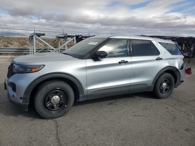 1FM5K8AC9NGA93280 - 2022 FORD EXPLORER POLICE INTERCEPTOR 银色 照片 1