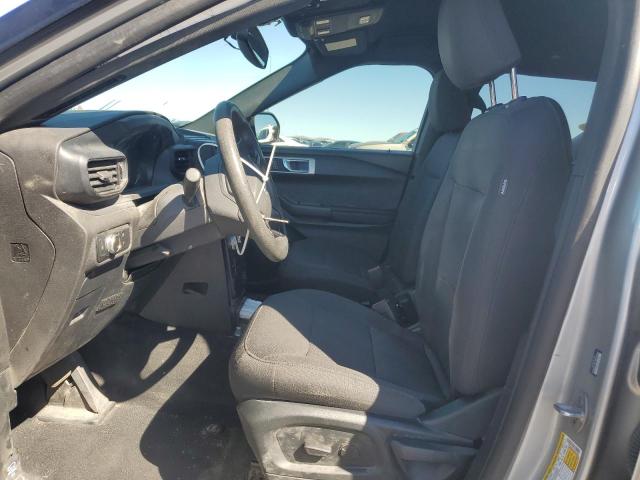 1FM5K8AC9NGA93280 - 2022 FORD EXPLORER POLICE INTERCEPTOR 银色 照片 7