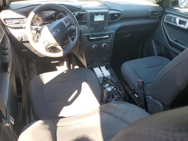 1FM5K8AC9NGA93280 - 2022 FORD EXPLORER POLICE INTERCEPTOR 银色 照片 8