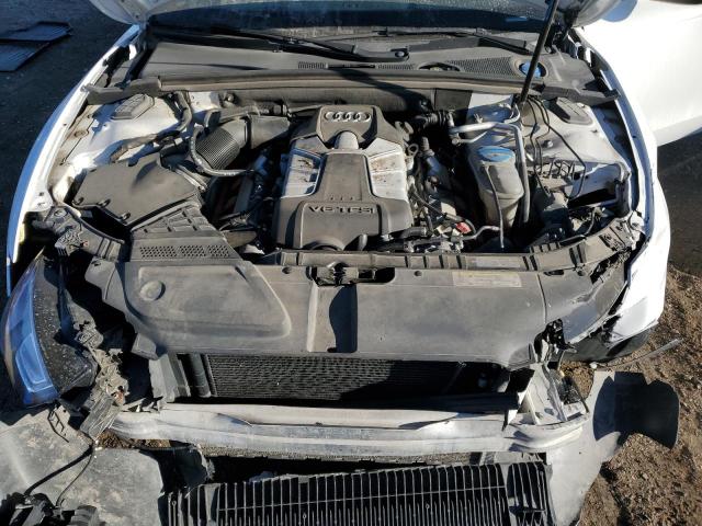 WAUVGAFH9DN014506 - 2013 AUDI S5 PRESTIGE WHITE photo 11