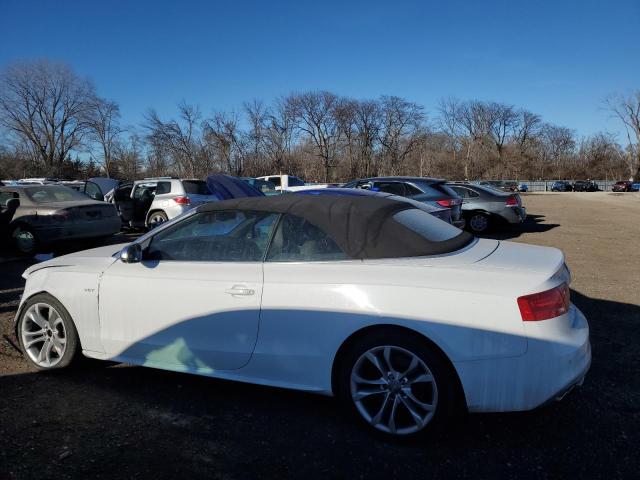 WAUVGAFH9DN014506 - 2013 AUDI S5 PRESTIGE WHITE photo 2