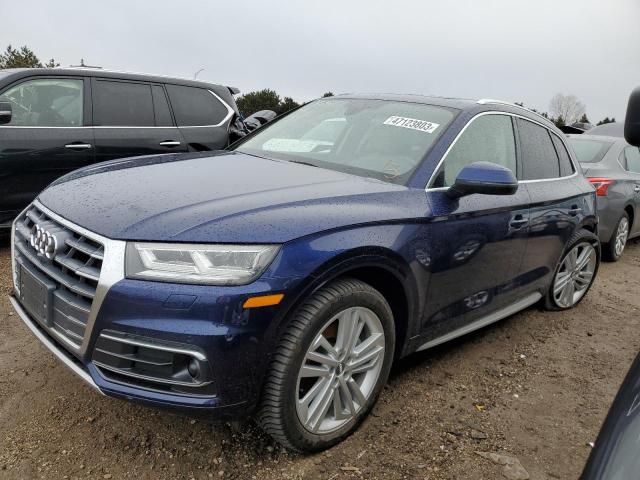 WA1CNAFY5J2085080 - 2018 AUDI Q5 PRESTIGE BLUE photo 1