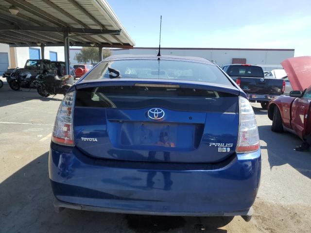 JTDKB20U687751401 - 2008 TOYOTA PRIUS BLUE photo 6