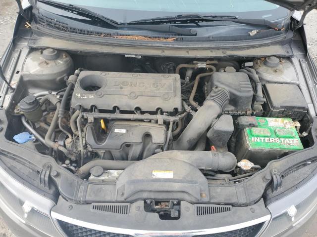 KNAFU4A23A5097699 - 2010 KIA FORTE EX GRAY photo 11