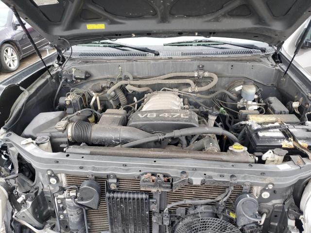 5TDBT48A44S227800 - 2004 TOYOTA SEQUOIA LIMITED GRAY photo 11