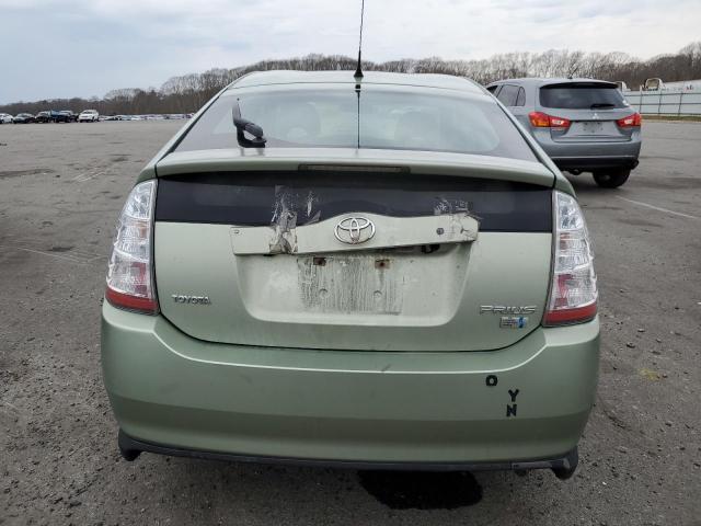 JTDKB20U383402252 - 2008 TOYOTA PRIUS GREEN photo 6